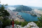 42 Lecco, Valm adrera con laghi e Monte Barro